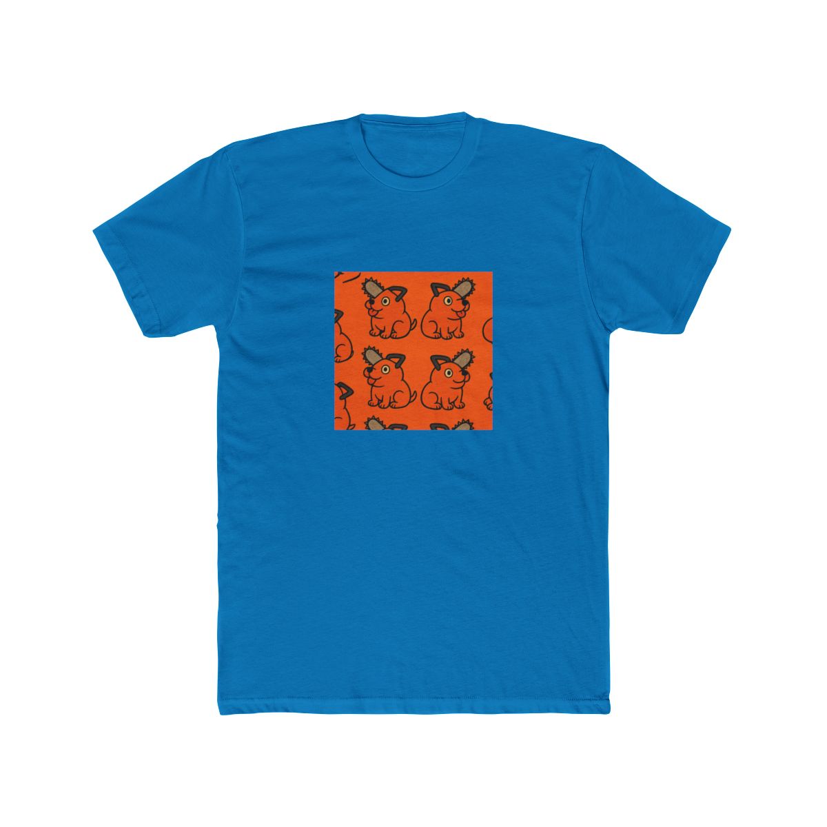 Adorable Pochita Chainsaw Man Anime T-Shirt - alternate angle 2, merchandise