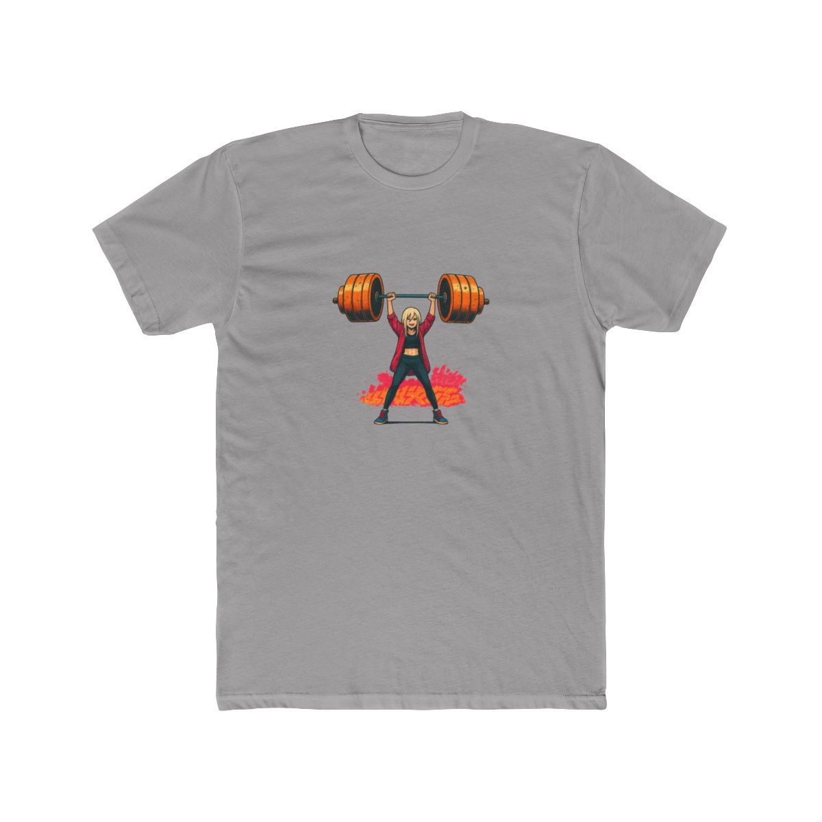 Neon Chainsaw Man Power Gym T-Shirt - Official T-Shirts merchandise