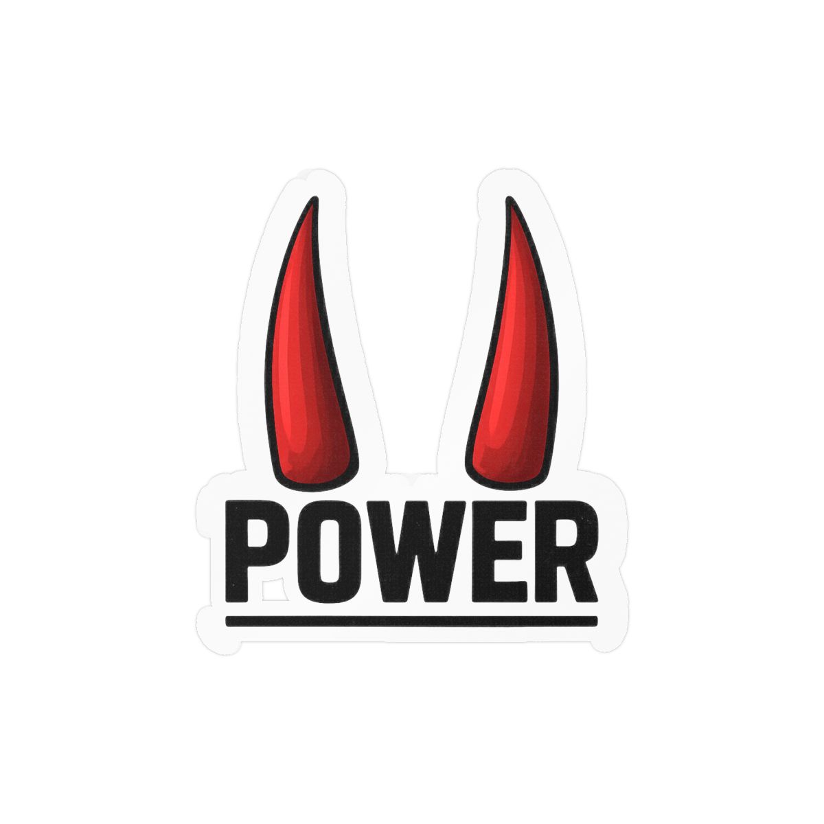 Power Horn Sticker | Bold Vinyl Decal