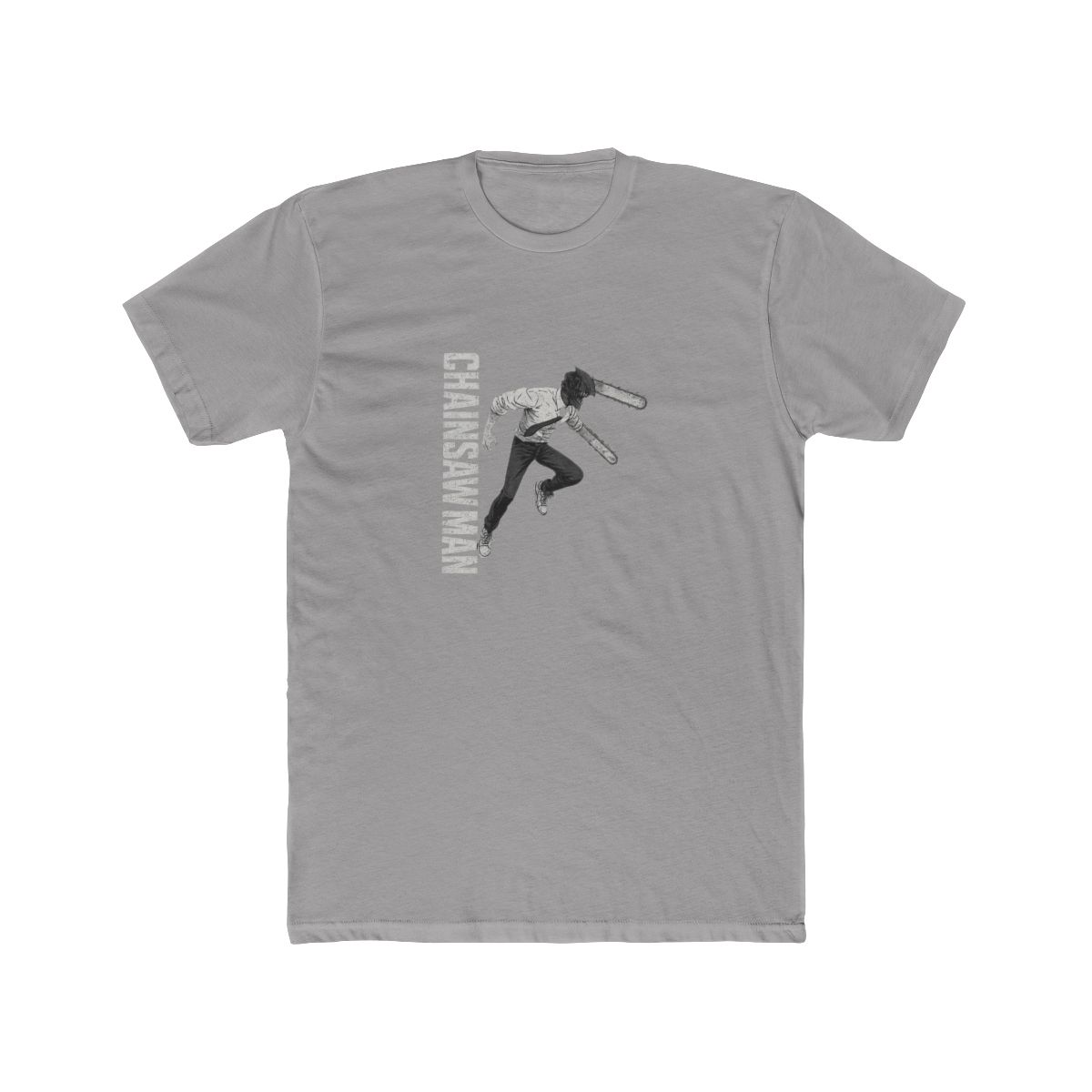 Chainsaw Man Denji Gold Chainsaw Logo T-Shirt - alternate angle 3, merchandise