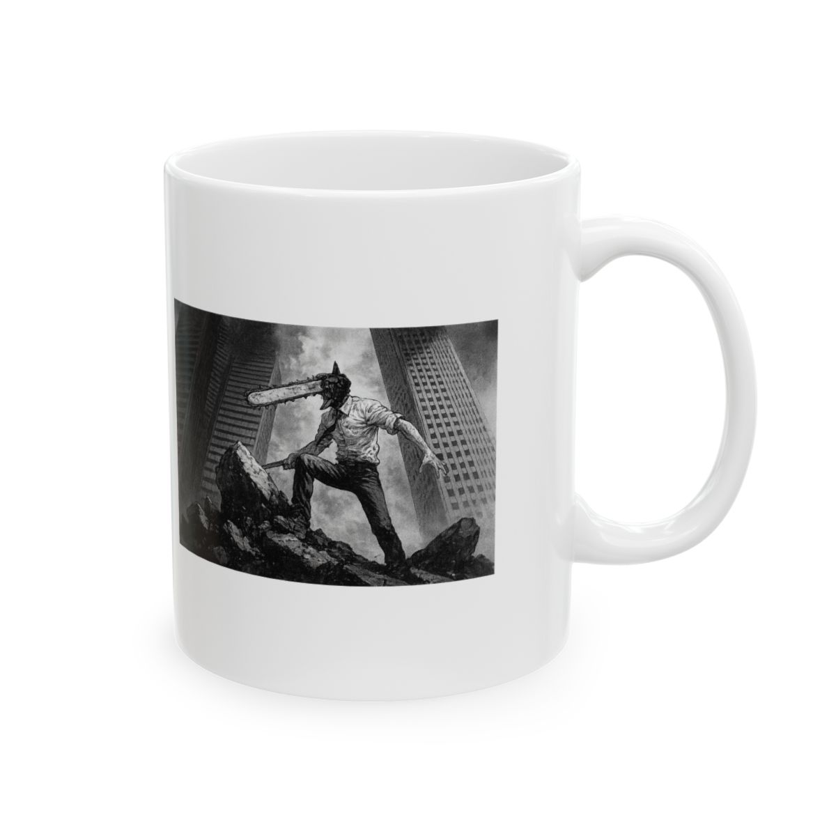 Chainsaw Man Manga Anime Ceramic Coffee Mug