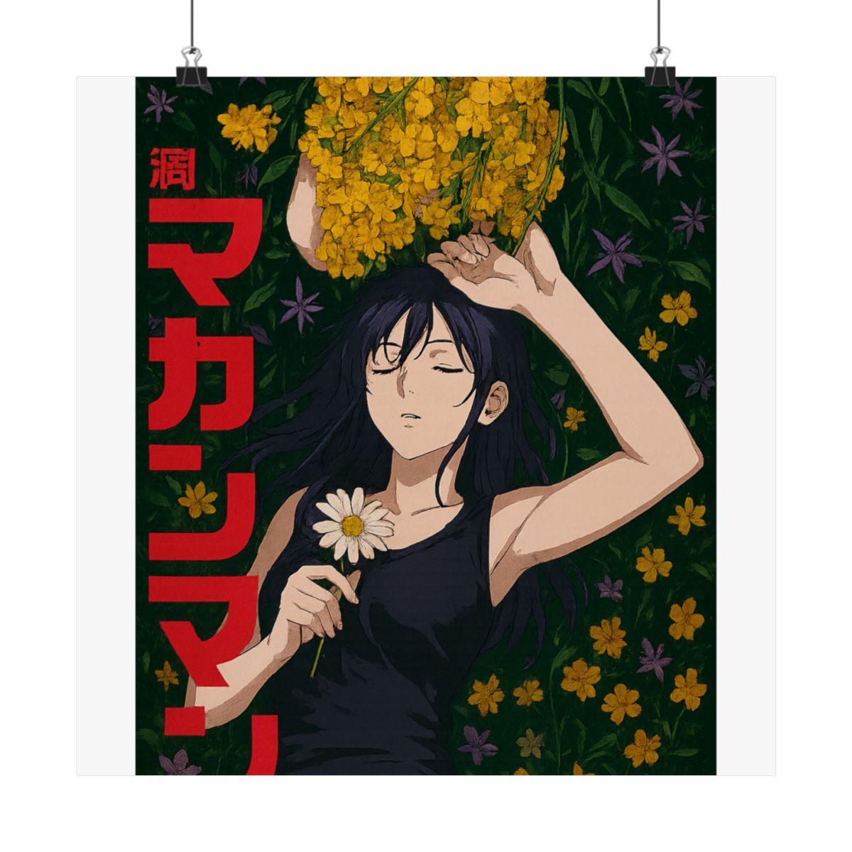 Chainsaw Man Reze Arc Teaser Poster | Key Art Wall Print - alternate angle 3, merchandise