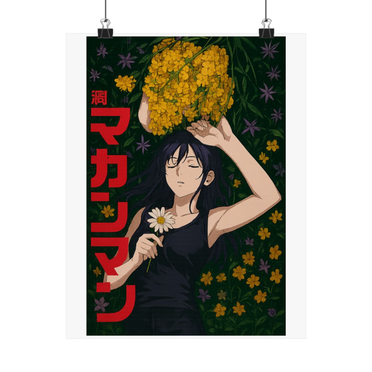 Chainsaw Man Reze Arc Teaser Poster | Key Art Wall Print - alternate angle 5, merchandise