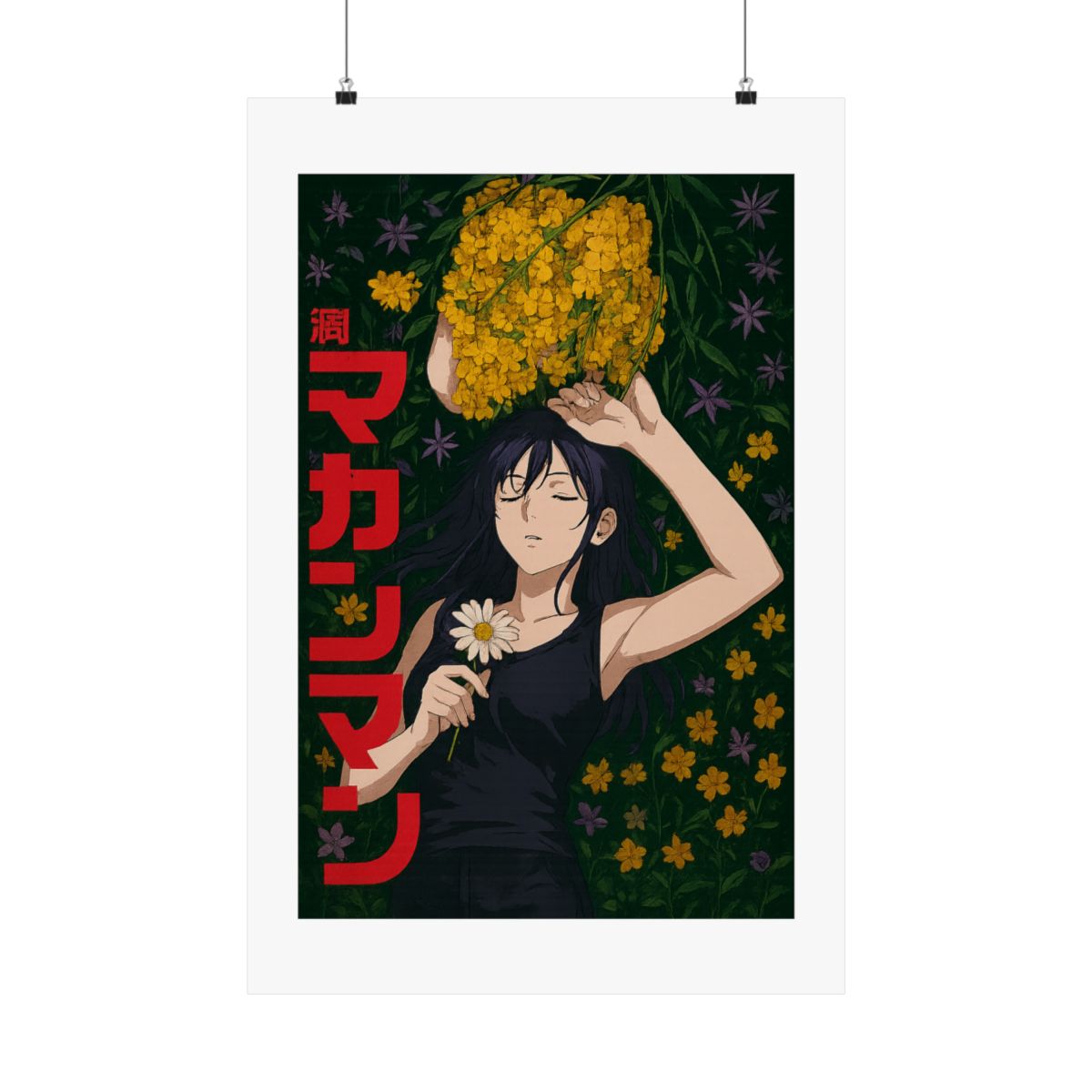 Chainsaw Man Reze Arc Teaser Poster | Key Art Wall Print