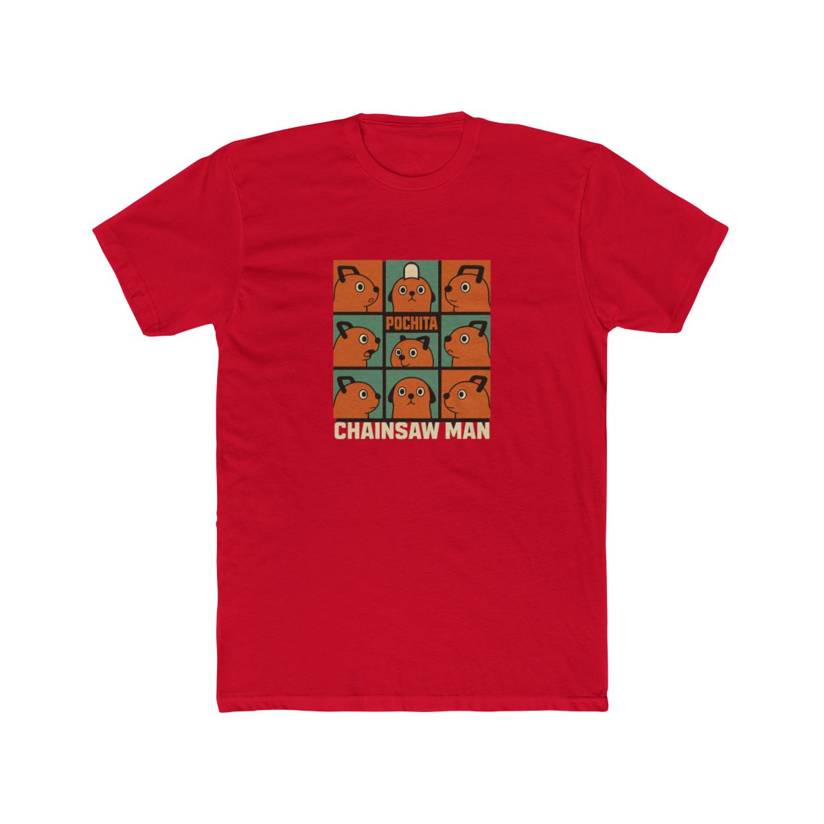 Pochita's Many Expressions Chainsaw Man T-Shirt