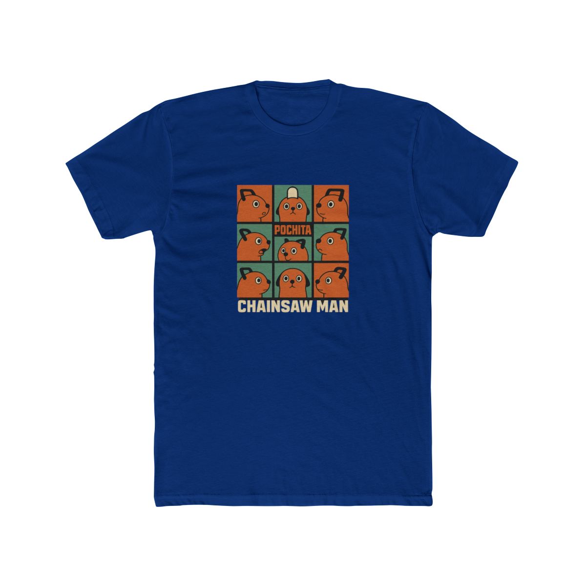 Pochita's Many Expressions Chainsaw Man T-Shirt - alternate angle 5, merchandise