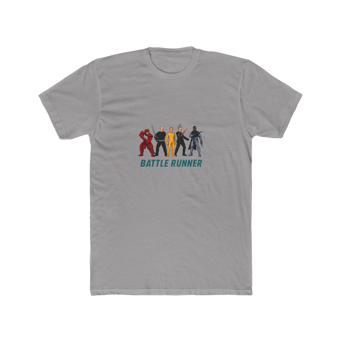 Battle Runner - The Running Man Japanese Title Tribute Tee T-Shirt