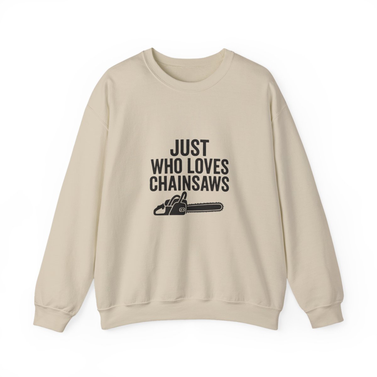 New Sustainable Champion 1/4 Zip Pullover Sweatshirt Just a Man Who Loves Chainsaws - alternate angle 4, merchandise