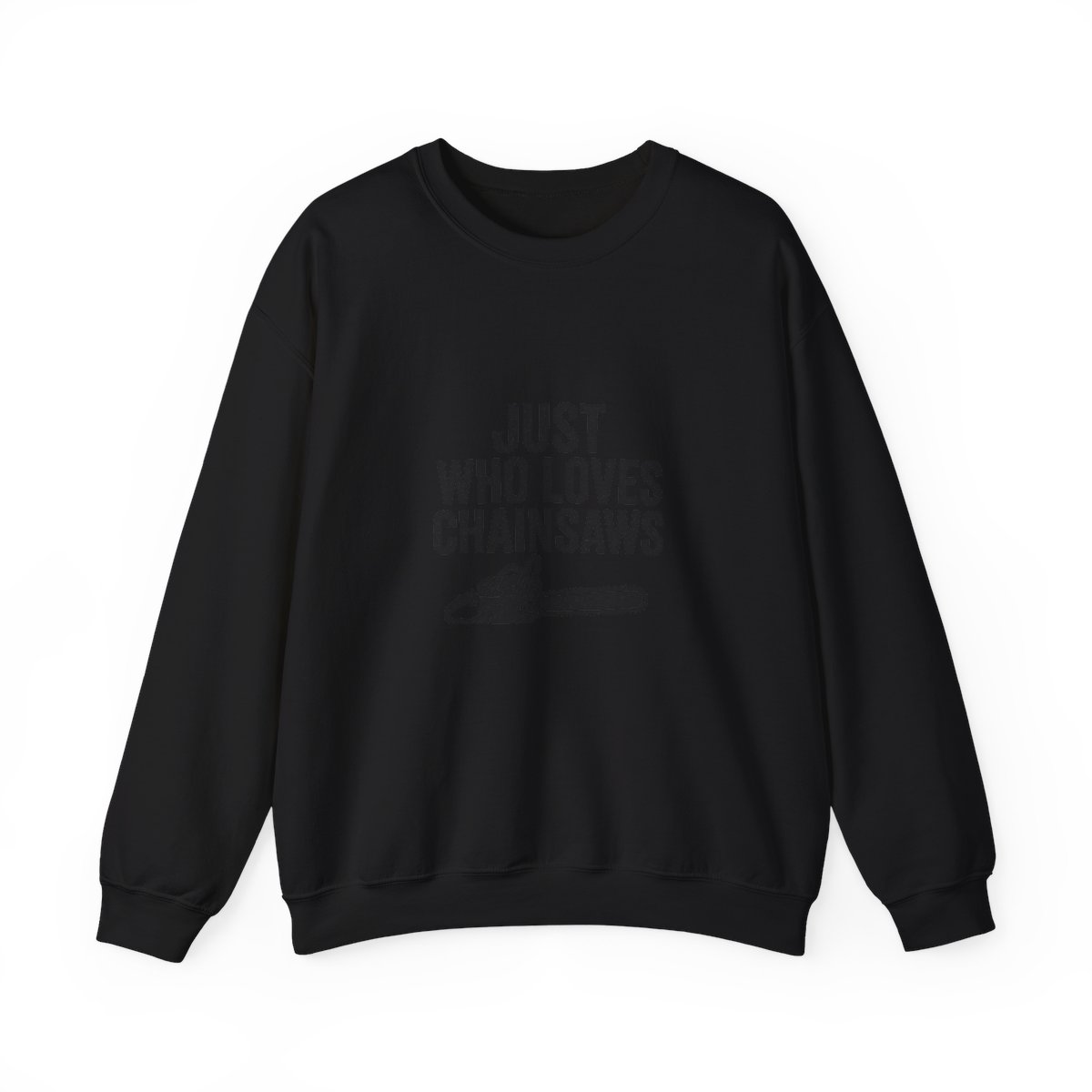 New Sustainable Champion 1/4 Zip Pullover Sweatshirt Just a Man Who Loves Chainsaws - alternate angle 3, merchandise