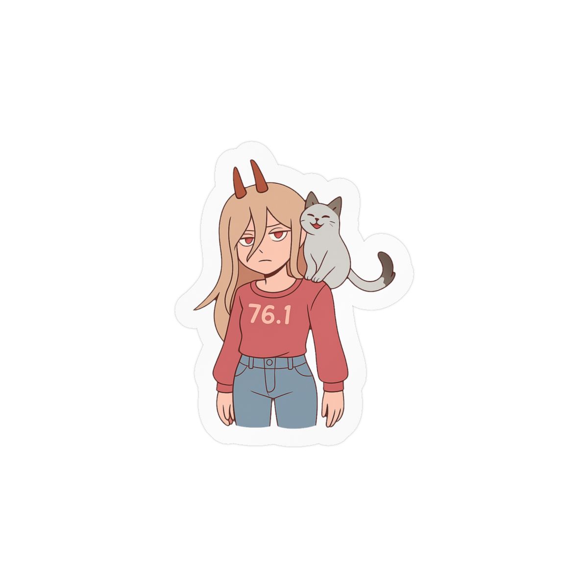 Funny Meta Stickers Collage Vinyl Sticker