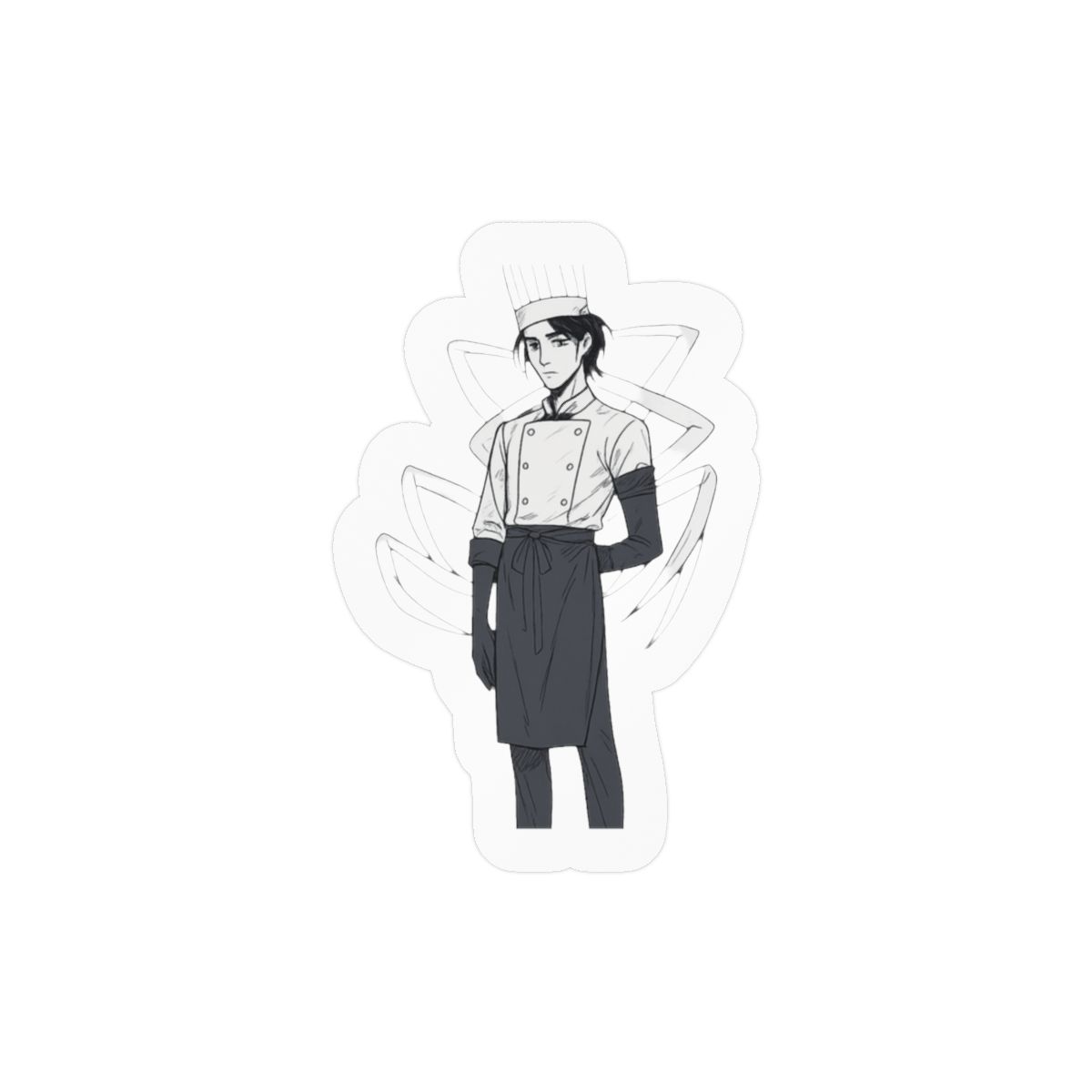 Falling Devil Sticker | Bold Mischievous Vinyl Decal - Official Stickers merchandise