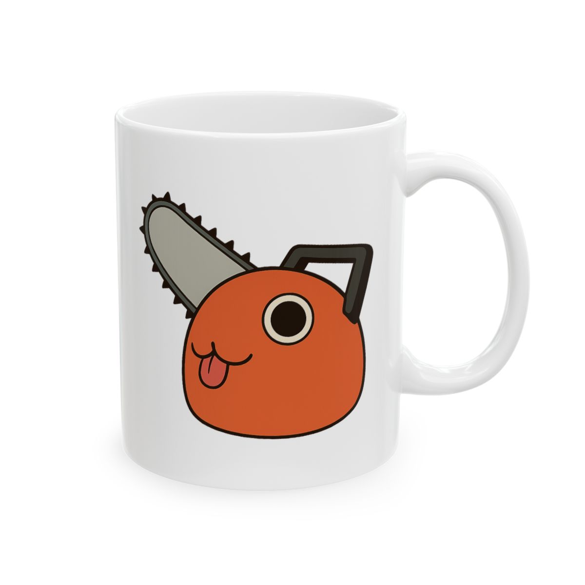 Pochita Chainsaw Devil Heart | Anime Coffee Mug, Chainsaw Man Cup, Otaku Gift