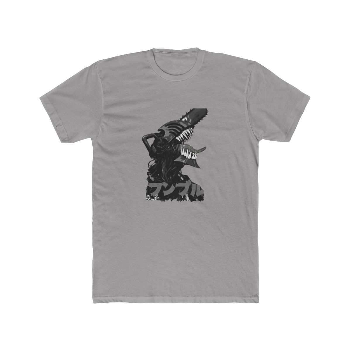 Mustard Yellow Chainsaw Dude T Shirt - alternate angle 4, merchandise