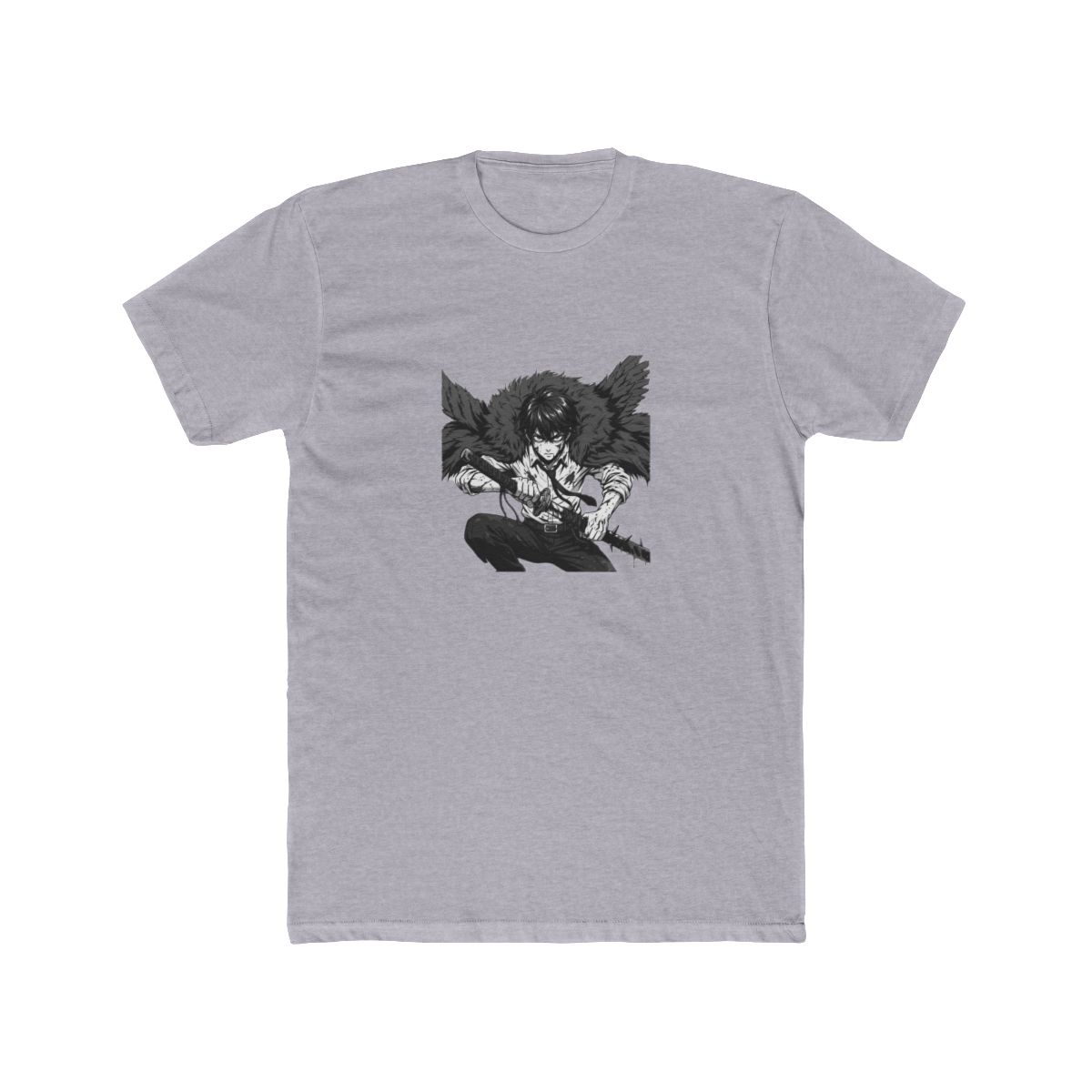 Chainsaw Man Denji Bloody Art T Shirt - alternate angle 4, merchandise