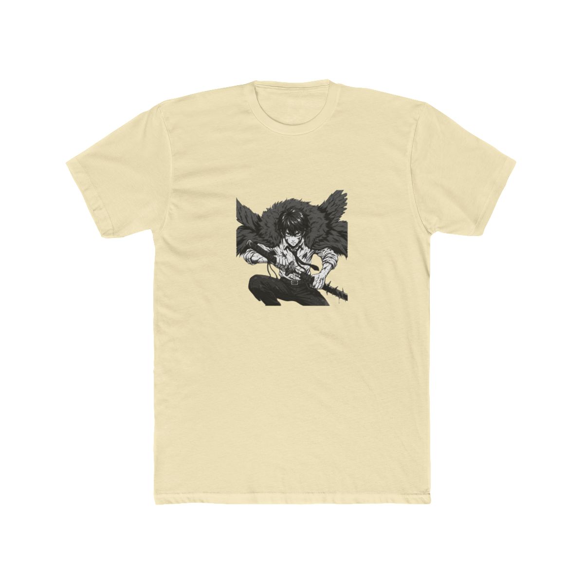 Chainsaw Man Denji Bloody Art T Shirt - alternate angle 2, merchandise
