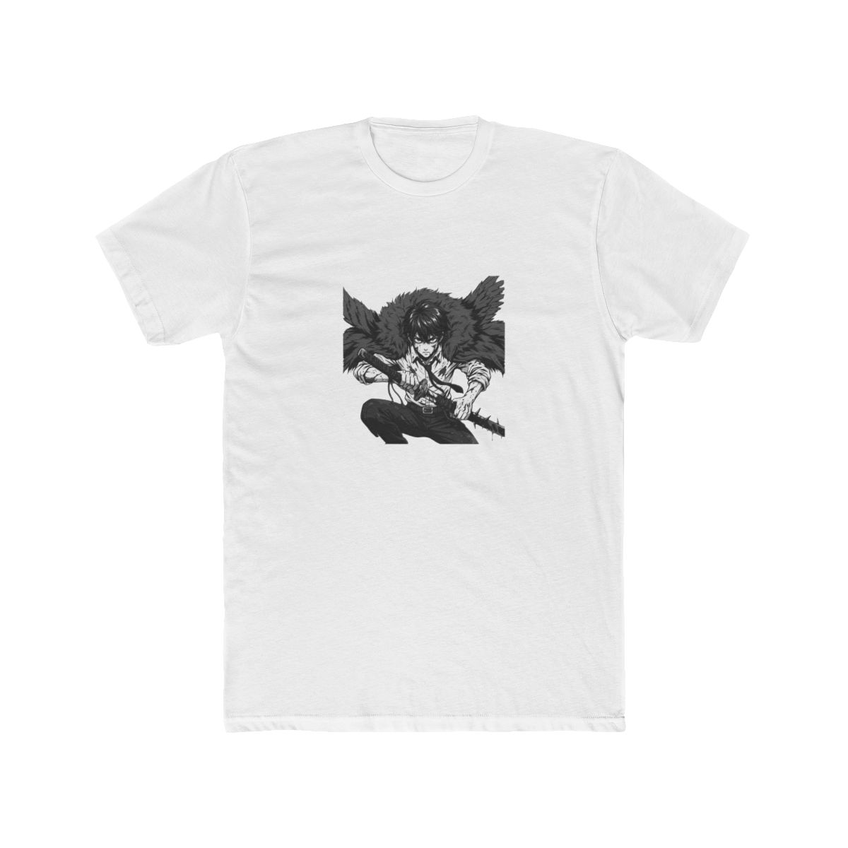 Chainsaw Man Denji Bloody Art T Shirt - alternate angle 5, merchandise