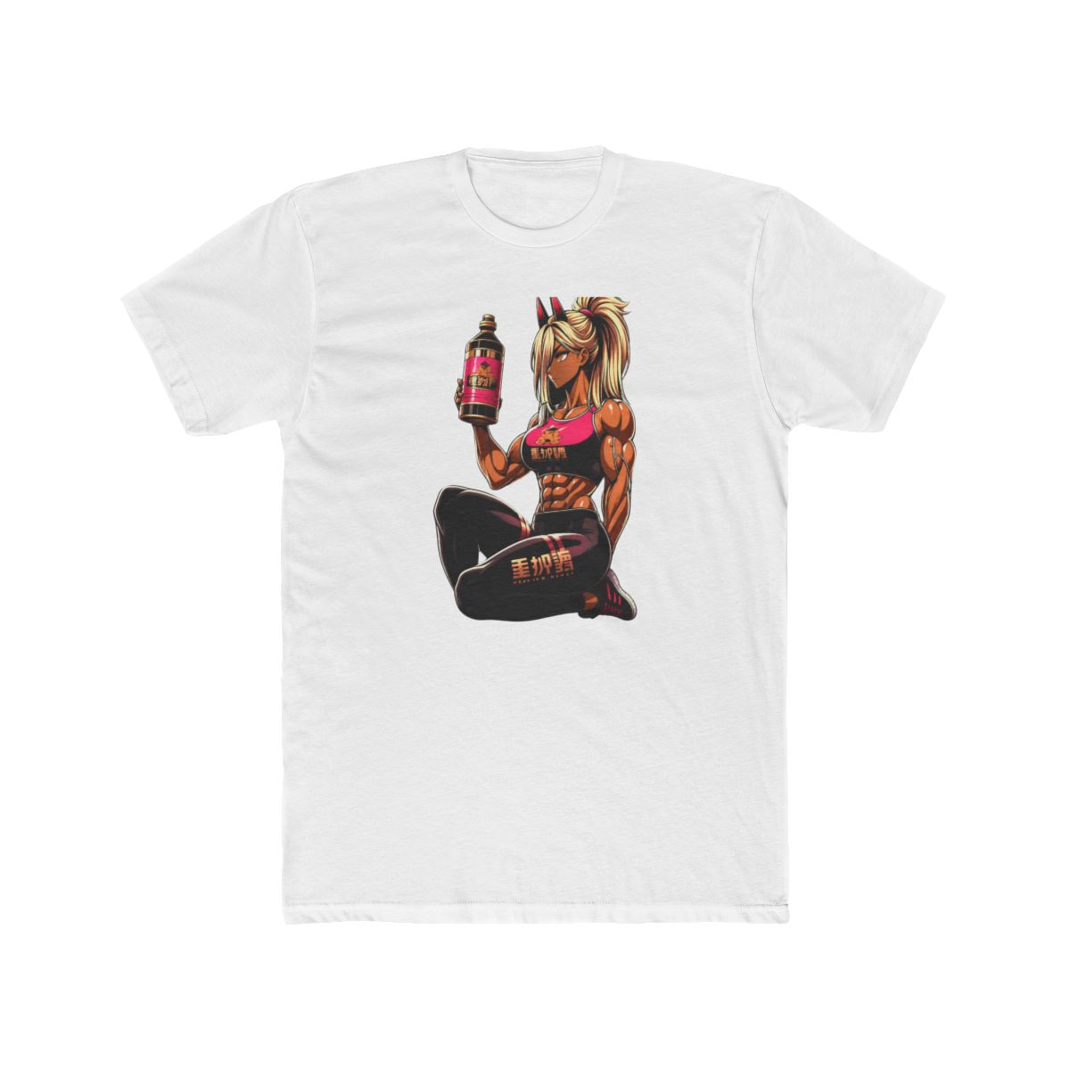 Power Chainsaw Man Stylish Gym Outfit T Shirt - alternate angle 3, merchandise