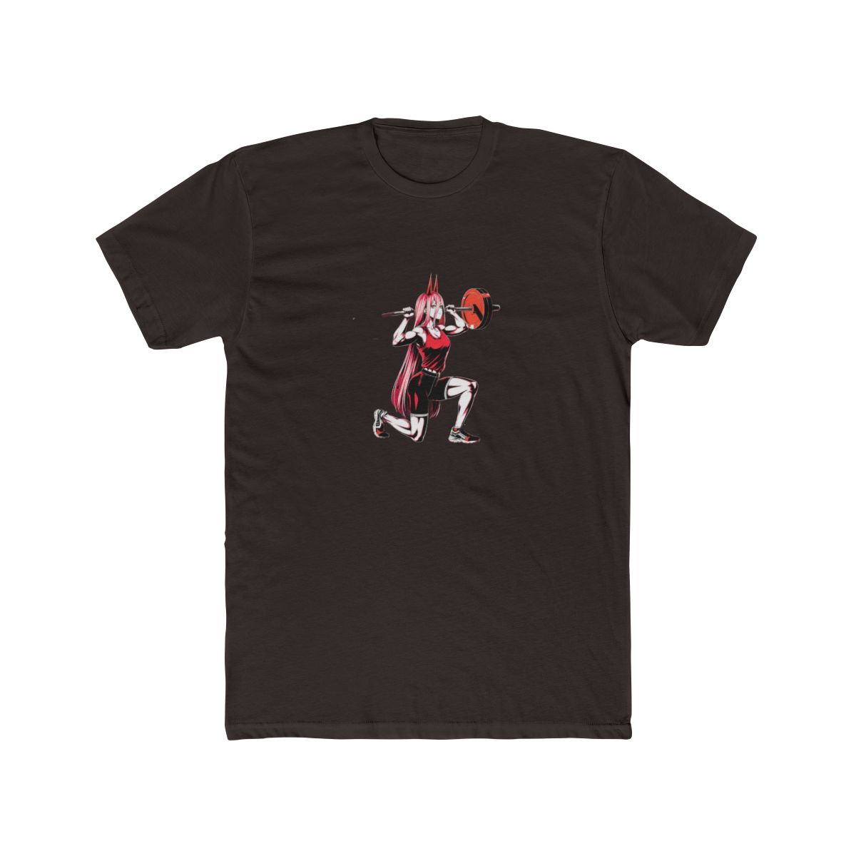 Powerlifting Power Chainsaw Man Gym Art T Shirt - alternate angle 5, merchandise