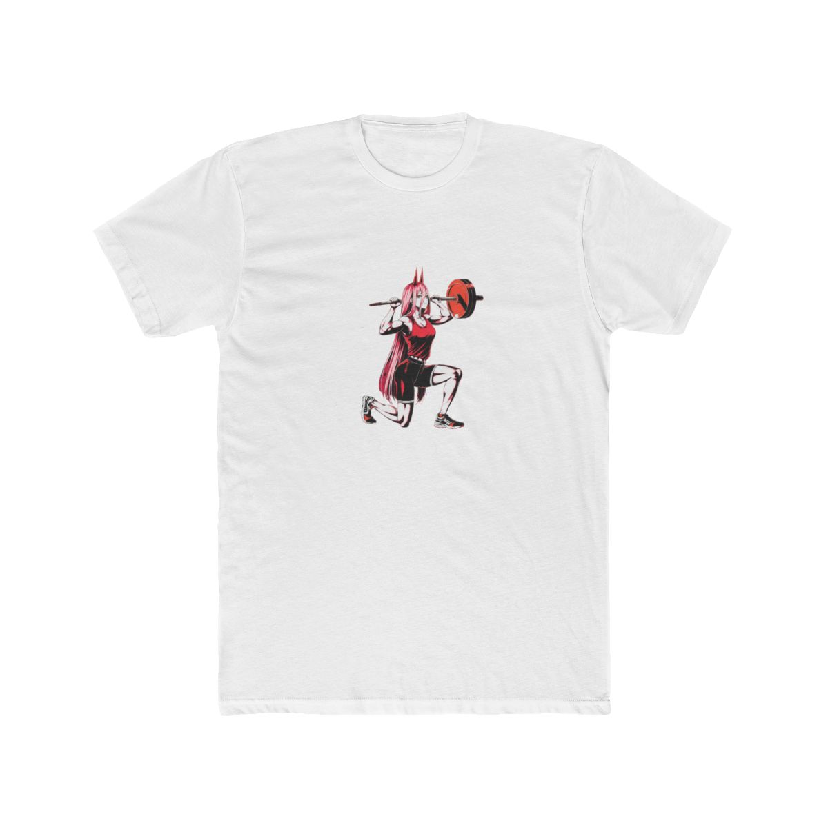 Powerlifting Power Chainsaw Man Gym Art T Shirt - alternate angle 3, merchandise