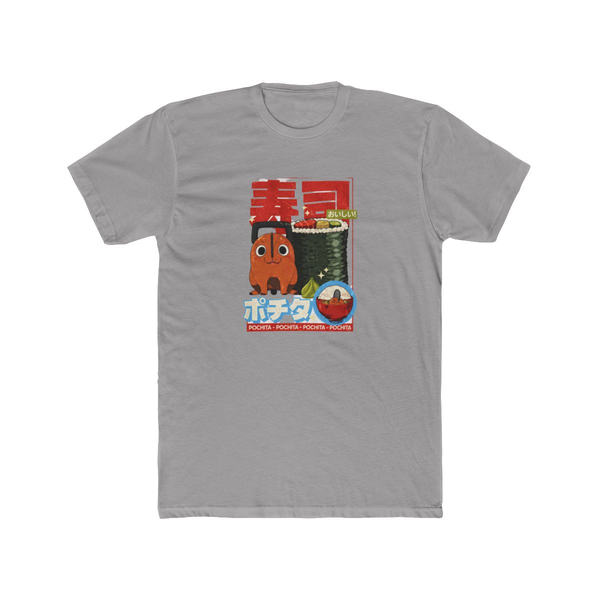 Chainsaw Man Pochita Sushi T Shirt