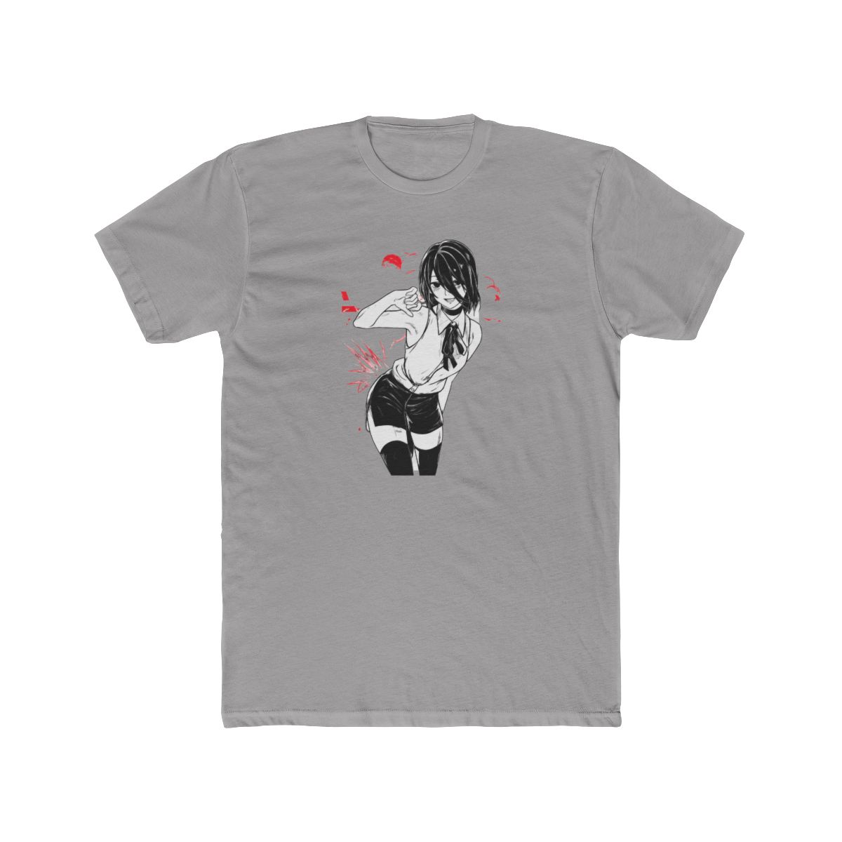 Reze Chainsaw Man Human Form Red Art T Shirt - Official T-Shirts merchandise