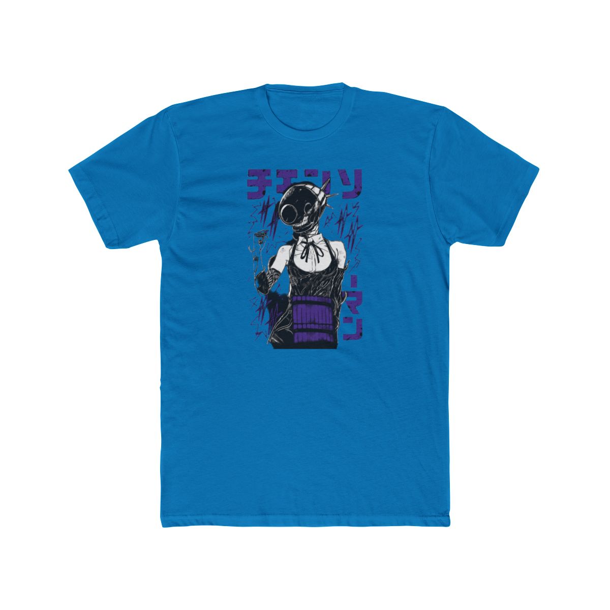Reze Chainsaw Man Bomb Devil Purple Art T Shirt - alternate angle 5, merchandise