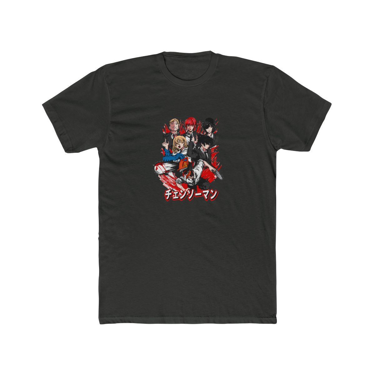 Chainsaw Man Public Safety Group Art T Shirt - alternate angle 5, merchandise