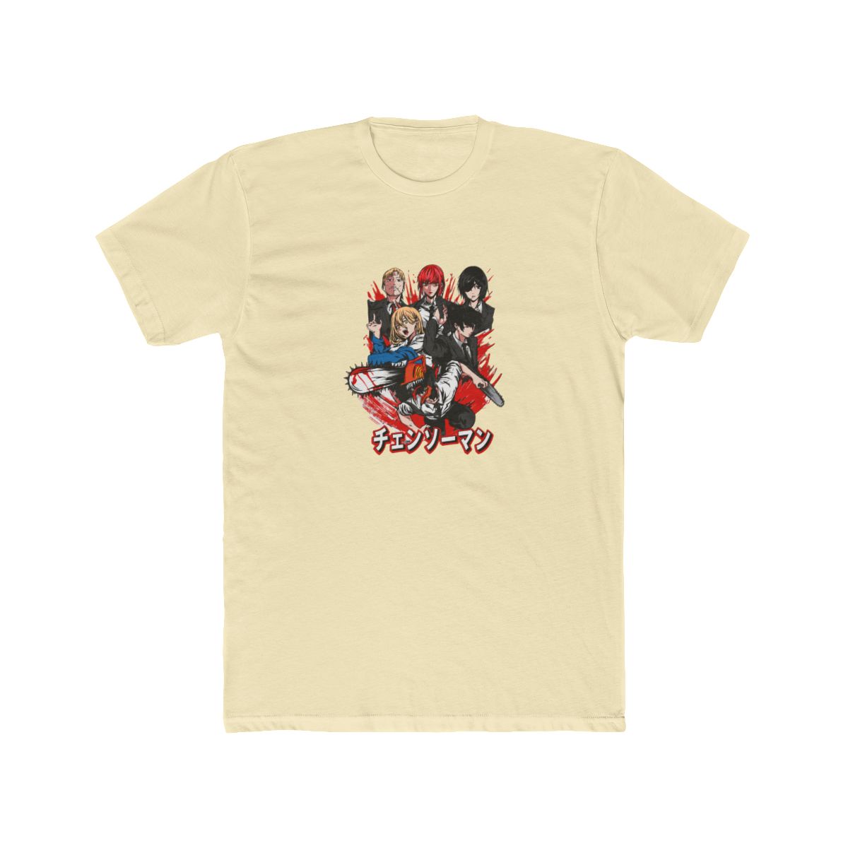 Chainsaw Man Public Safety Group Art T Shirt - alternate angle 3, merchandise