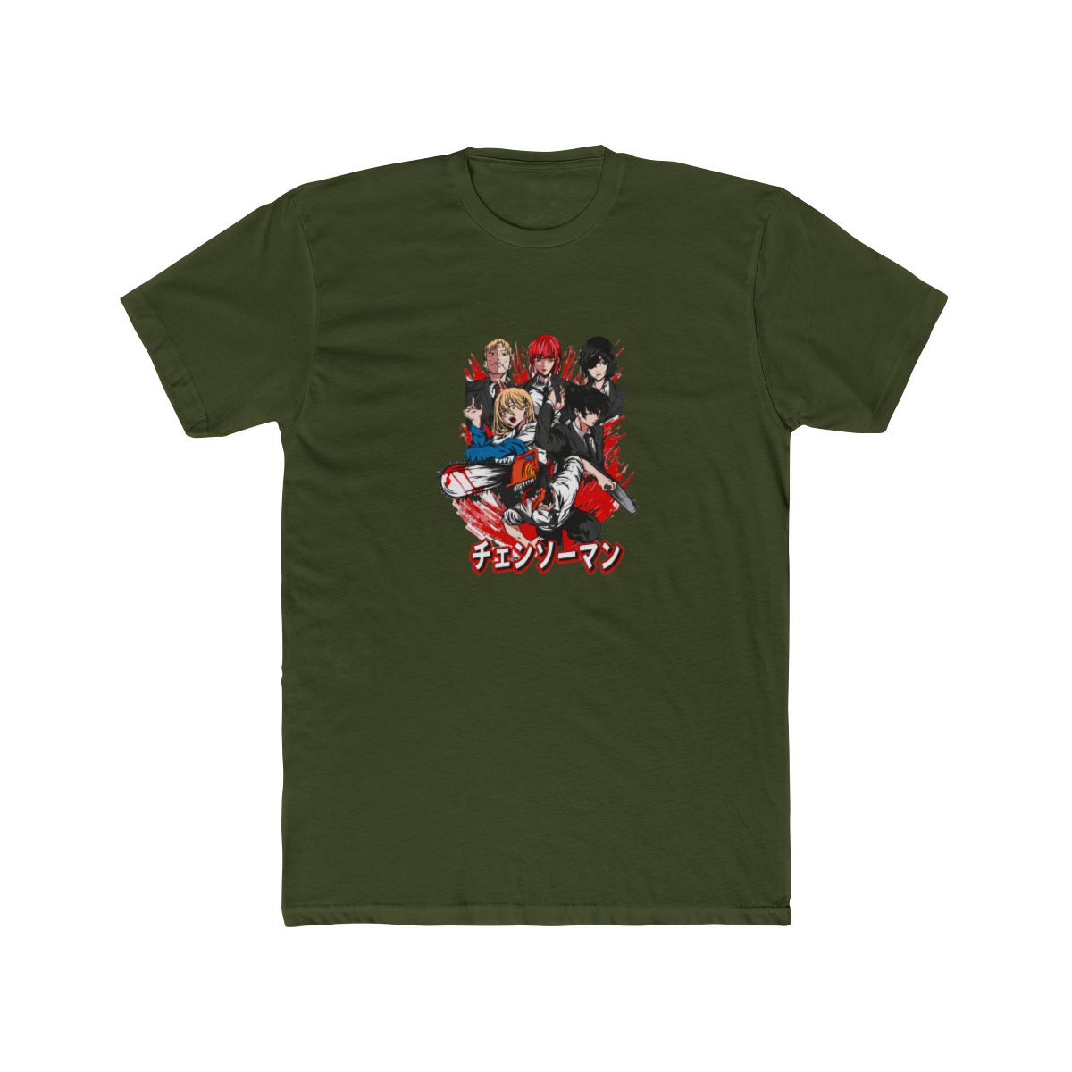 Chainsaw Man Public Safety Group Art T Shirt - alternate angle 4, merchandise