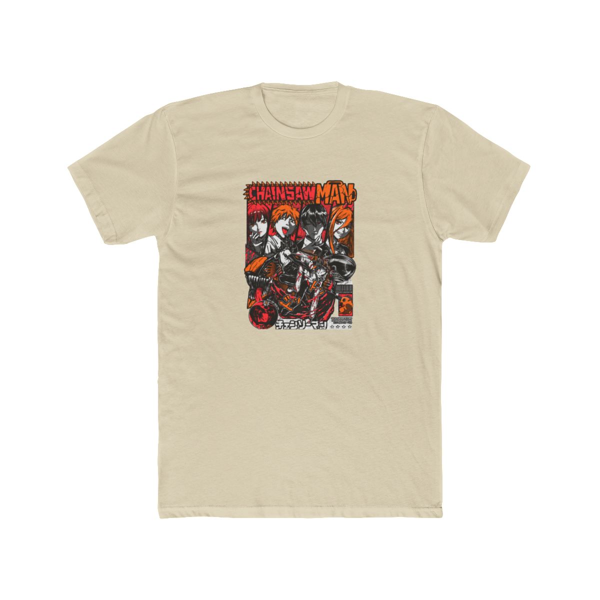 Chainsaw Man Public Safety Squad Graphic Art T Shirt - alternate angle 4, merchandise