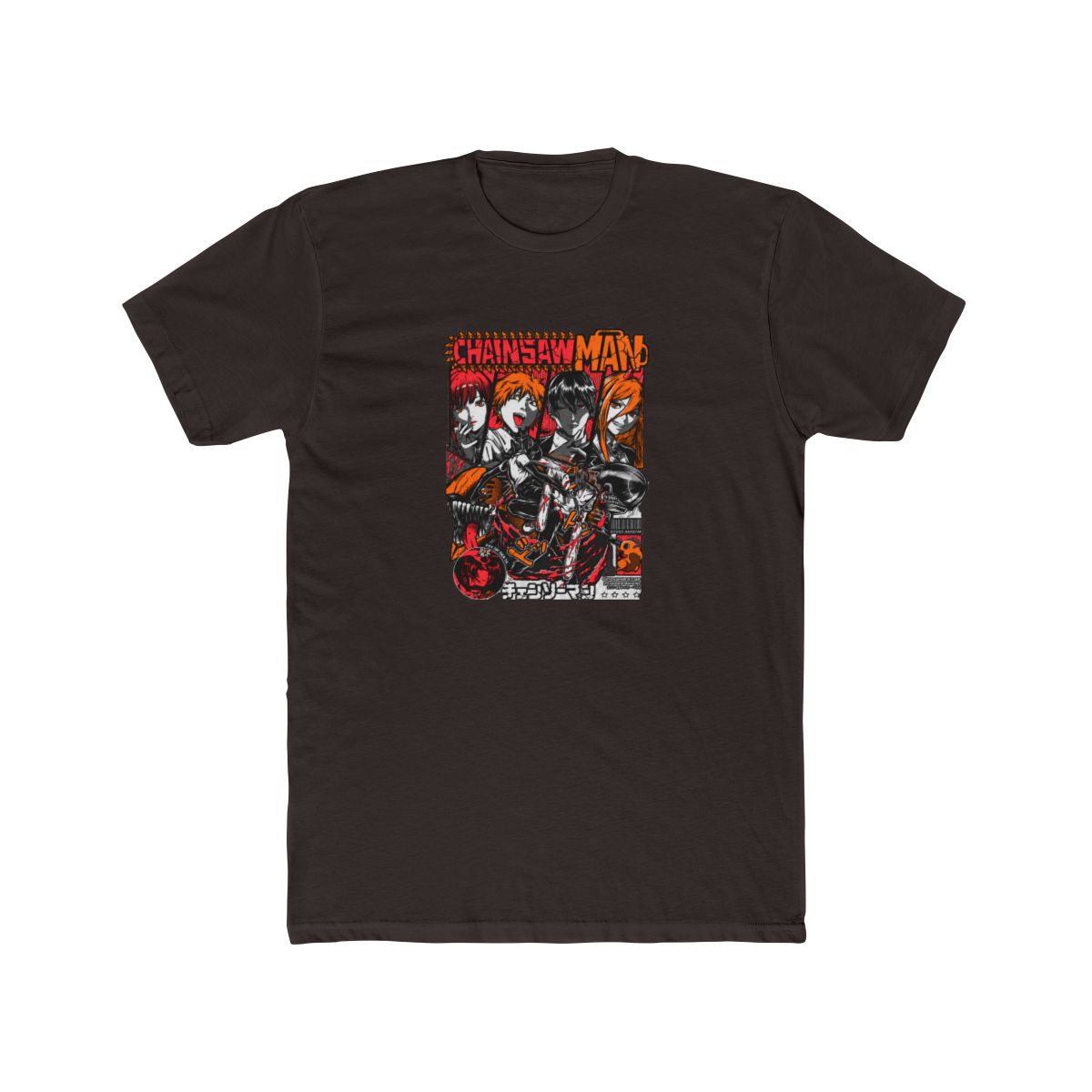 Chainsaw Man Public Safety Squad Graphic Art T Shirt - alternate angle 3, merchandise
