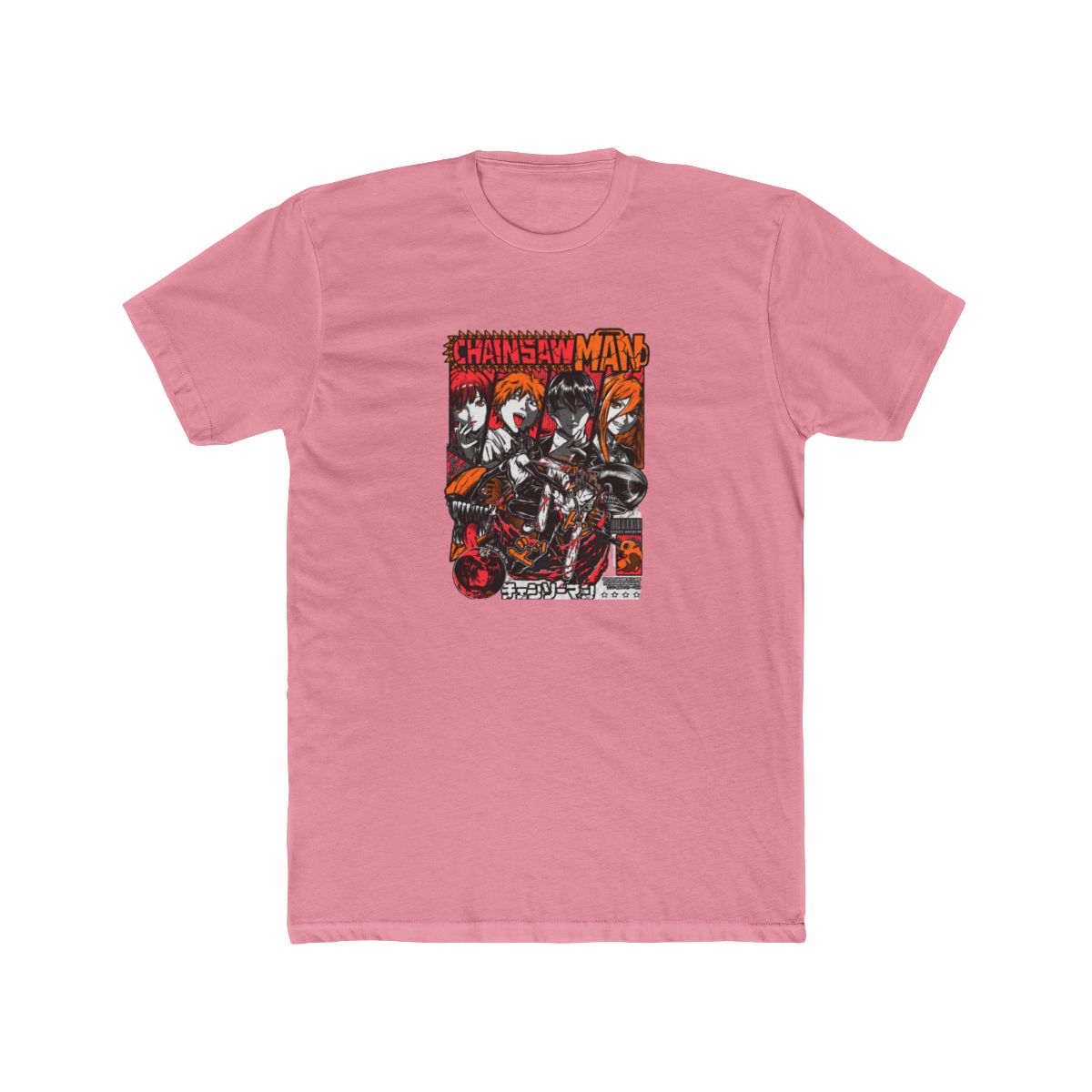 Chainsaw Man Public Safety Squad Graphic Art T Shirt - alternate angle 3, merchandise