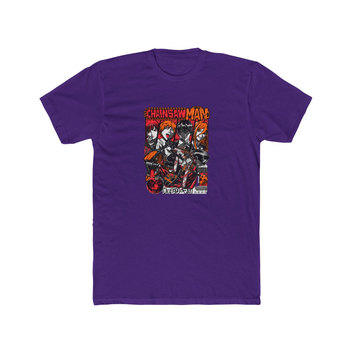 Chainsaw Man Public Safety Squad Graphic Art T Shirt - Official T-Shirts merchandise