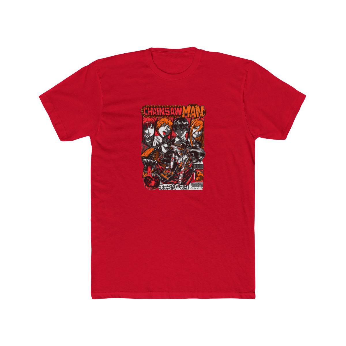 Chainsaw Man Public Safety Squad Graphic Art T Shirt - alternate angle 4, merchandise