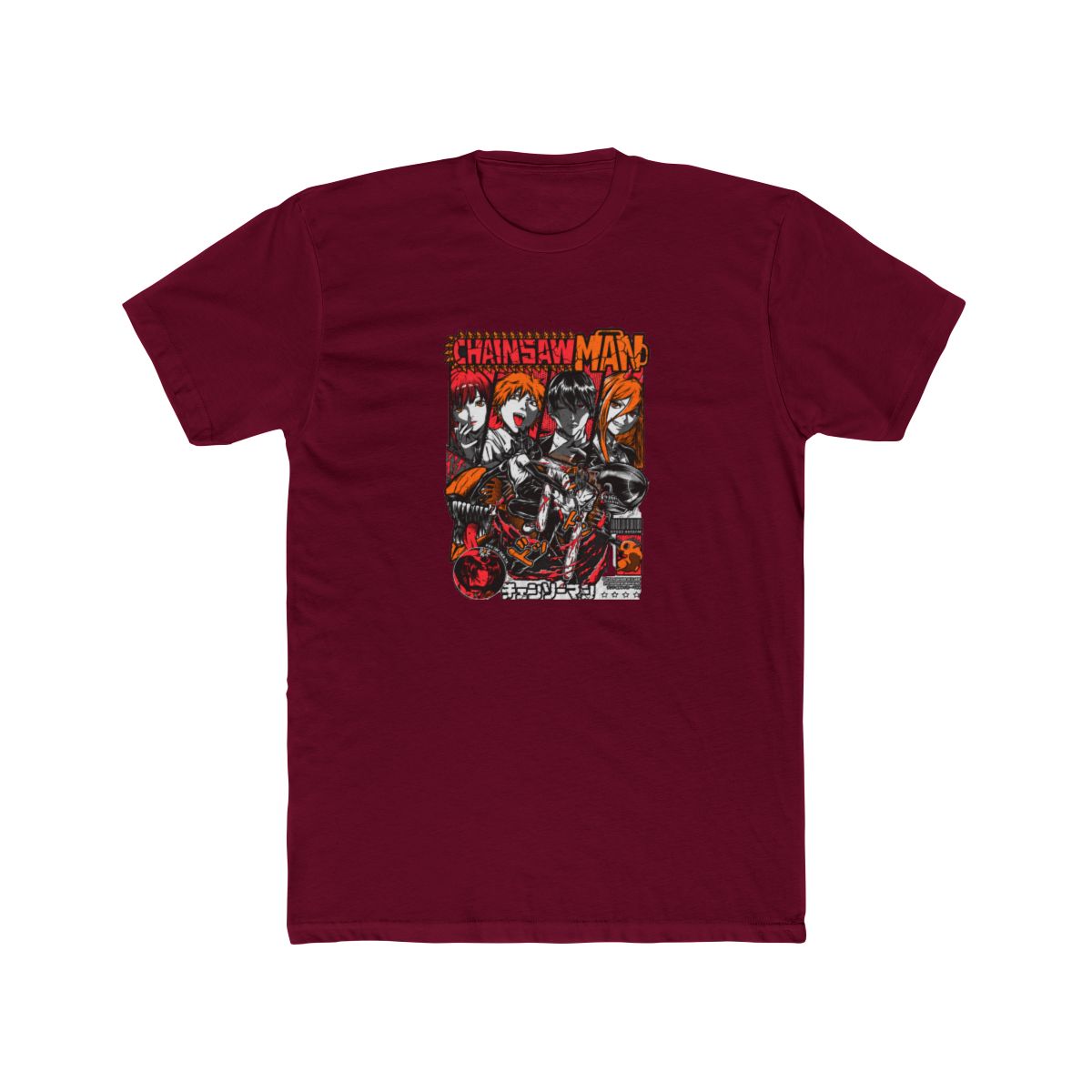 Chainsaw Man Public Safety Squad Graphic Art T Shirt - alternate angle 2, merchandise