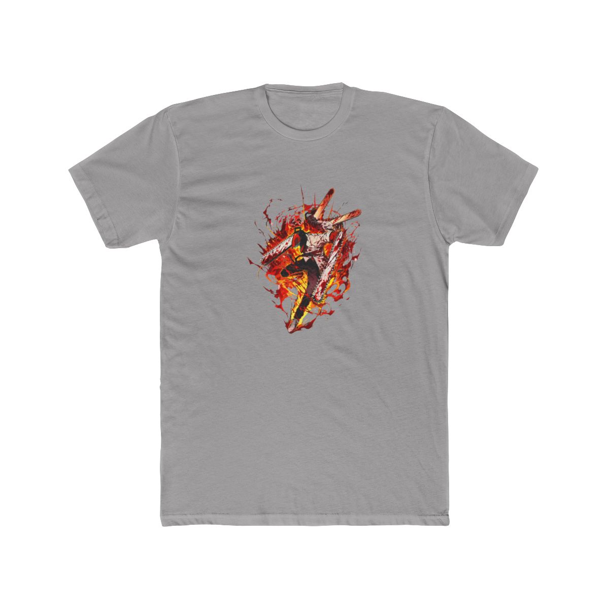 Denji Chainsaw Man Aggressive Form T Shirt - alternate angle 4, merchandise