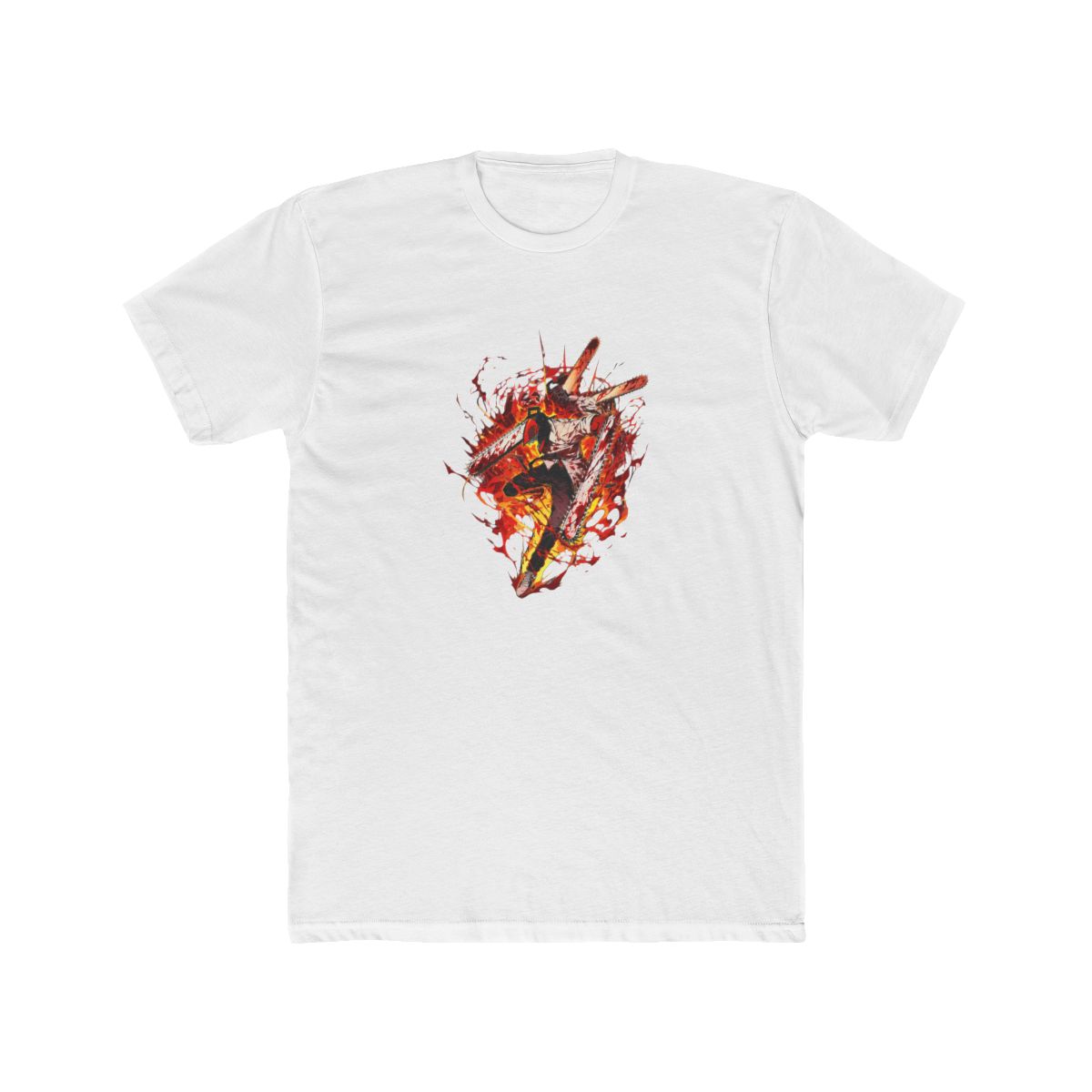 Denji Chainsaw Man Aggressive Form T Shirt - alternate angle 3, merchandise