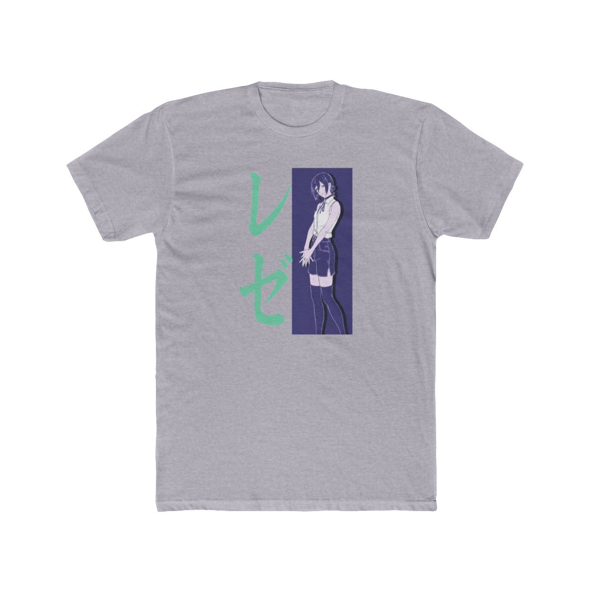 Chainsaw Man The Movie: Reze Arc Tonal Reze Jumbo Print T Shirt - alternate angle 3, merchandise