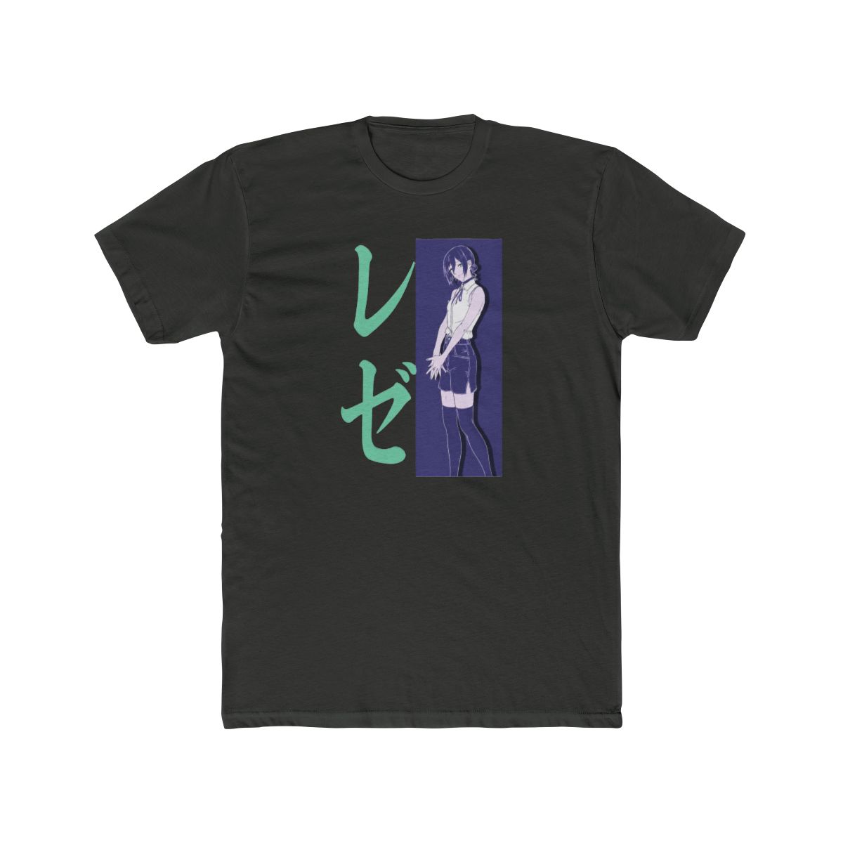 Chainsaw Man The Movie: Reze Arc Tonal Reze Jumbo Print T Shirt - alternate angle 5, merchandise