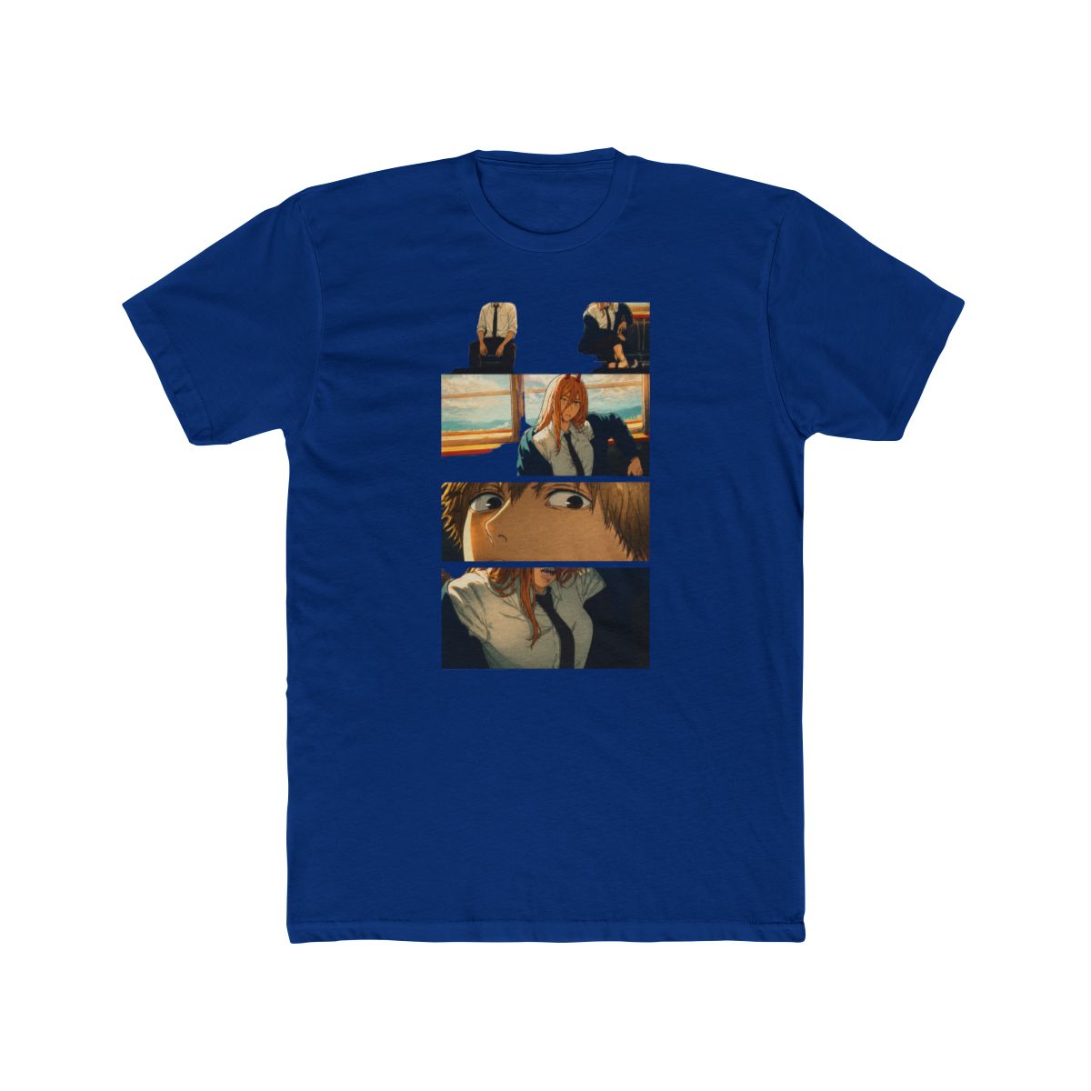 Chainsaw Man Power & Denji Train Panels T Shirt - Official T-Shirts merchandise