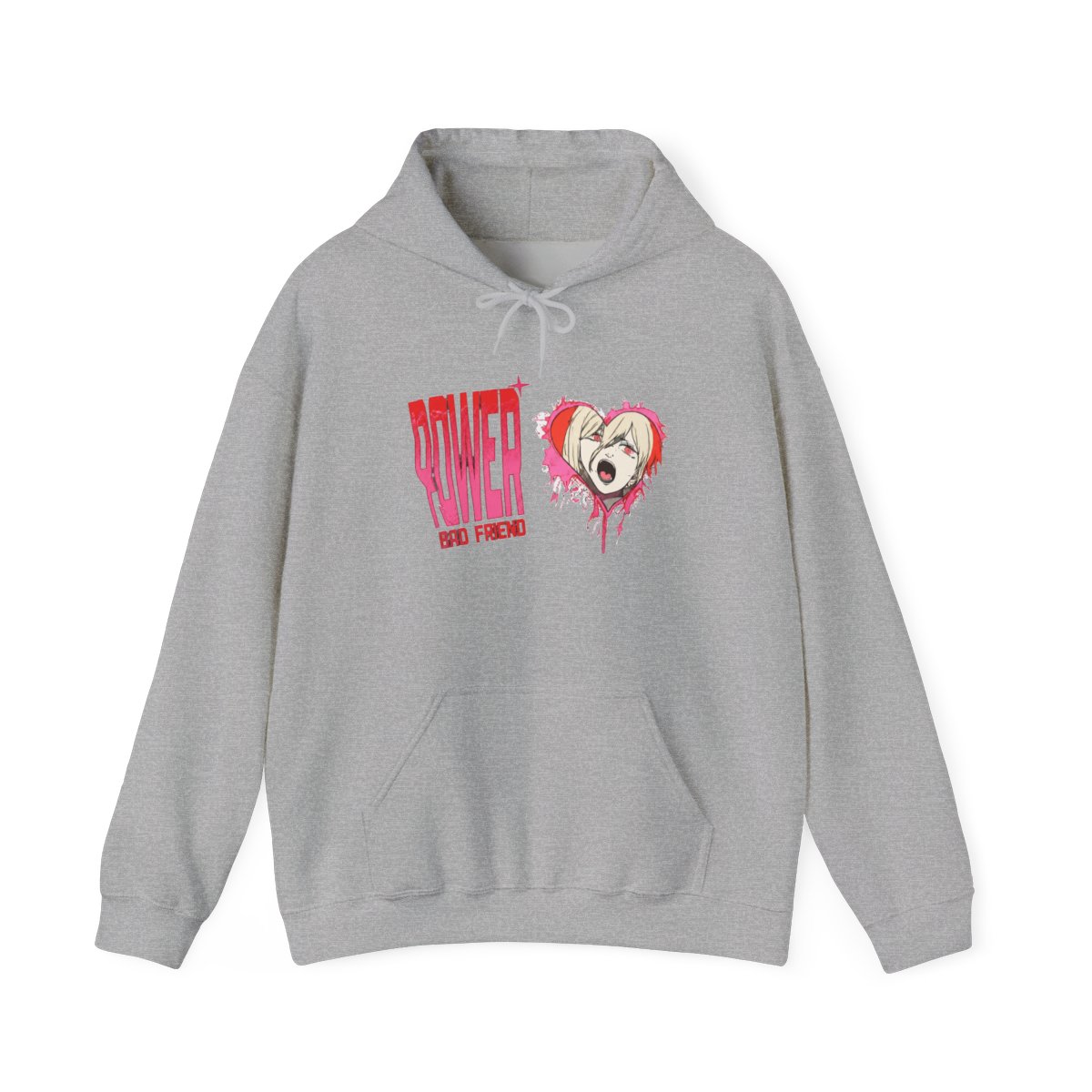 Chainsaw Man Power Blood Fiend Glitter Hoodie