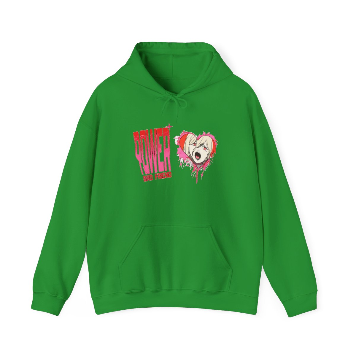 Chainsaw Man Power Blood Fiend Glitter Hoodie - alternate angle 4, merchandise