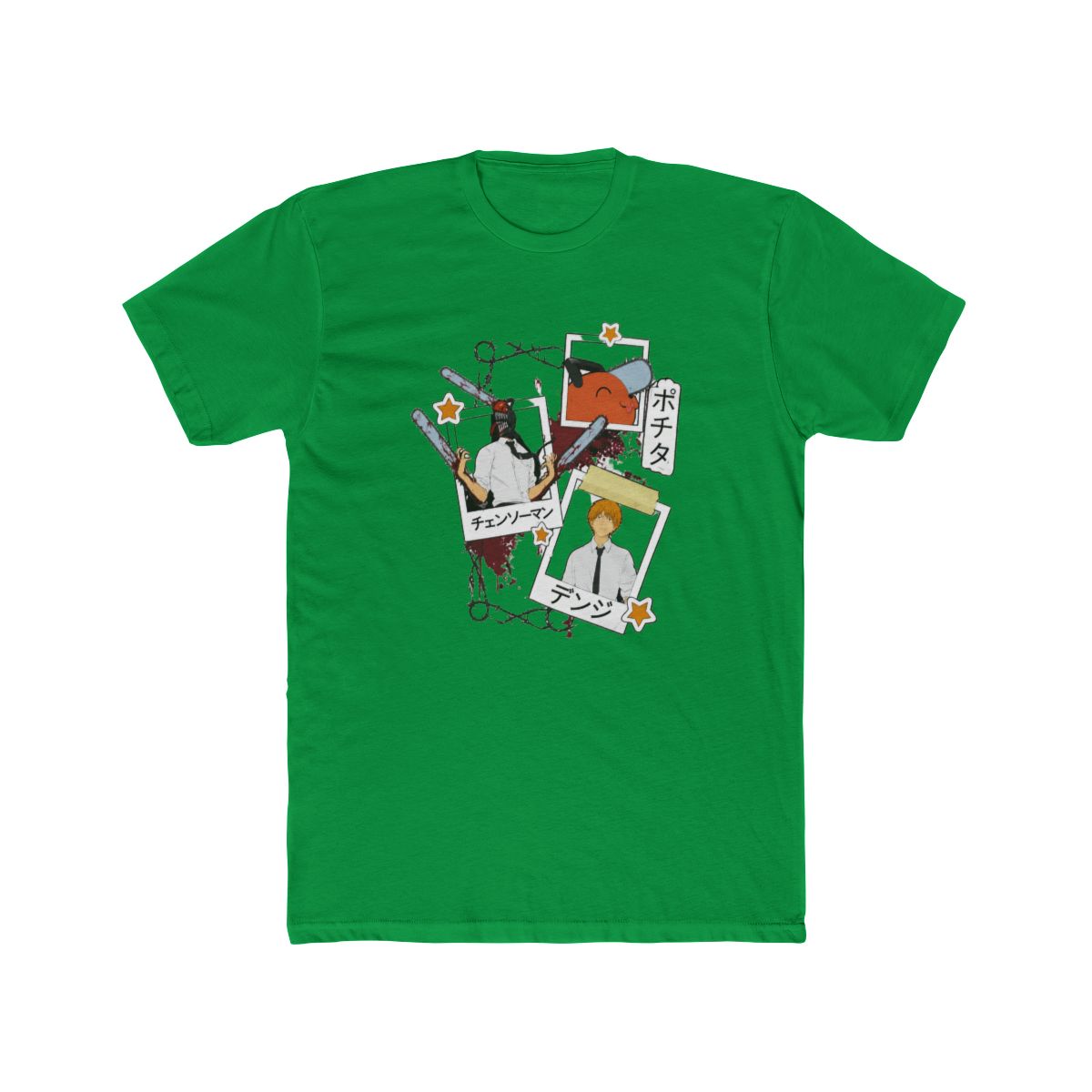 Chainsaw Man Instant Photos T Shirt - alternate angle 3, merchandise