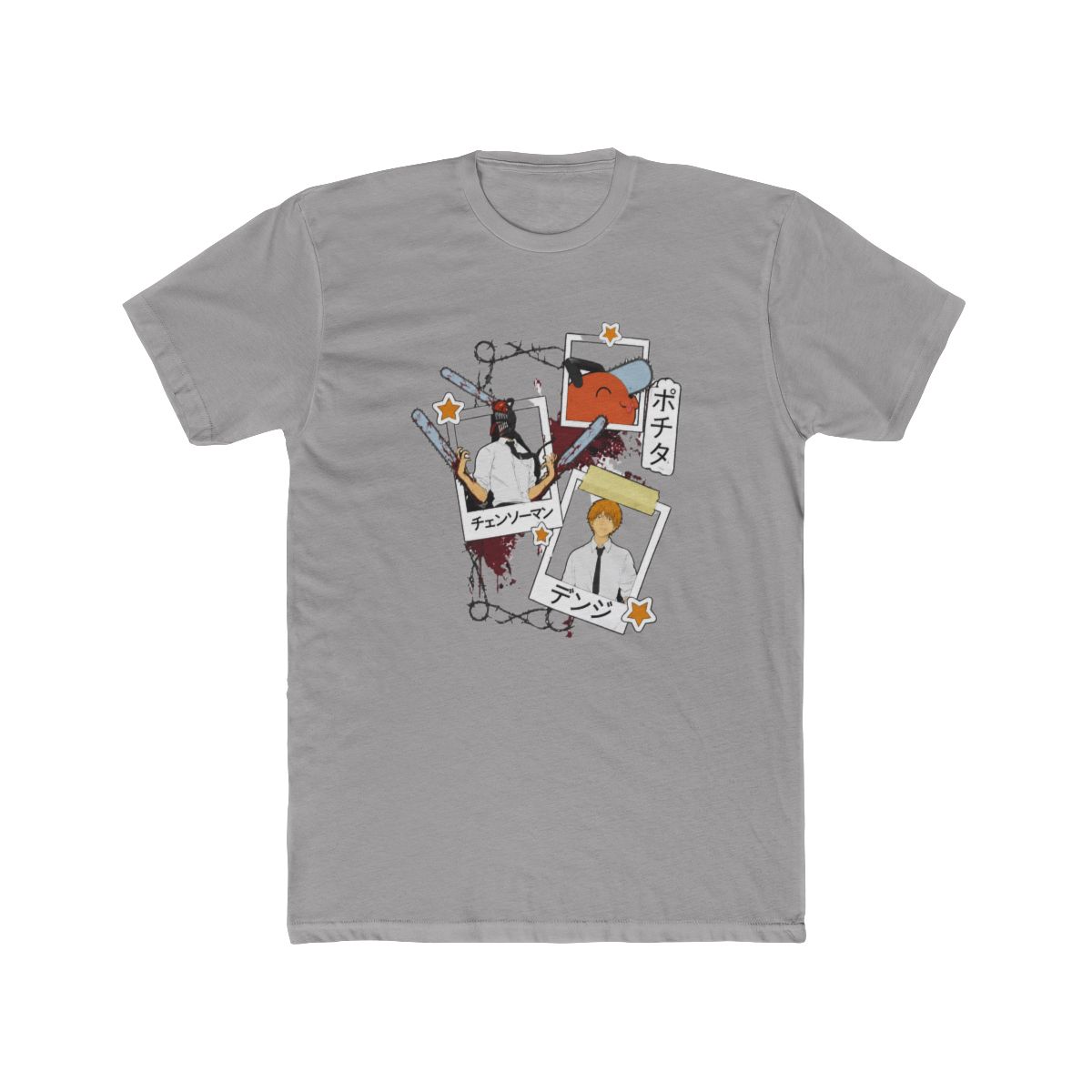 Chainsaw Man Instant Photos T Shirt - alternate angle 4, merchandise