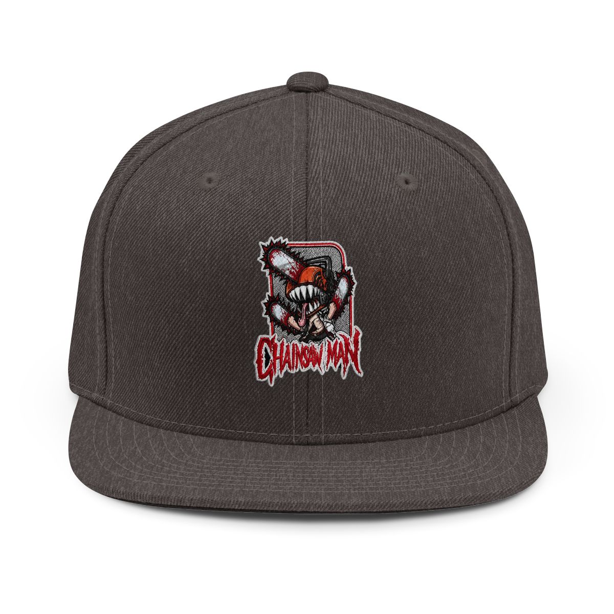 Chainsaw Man Chibi Chainsaw Man Snapback Hat - alternate angle 1, merchandise
