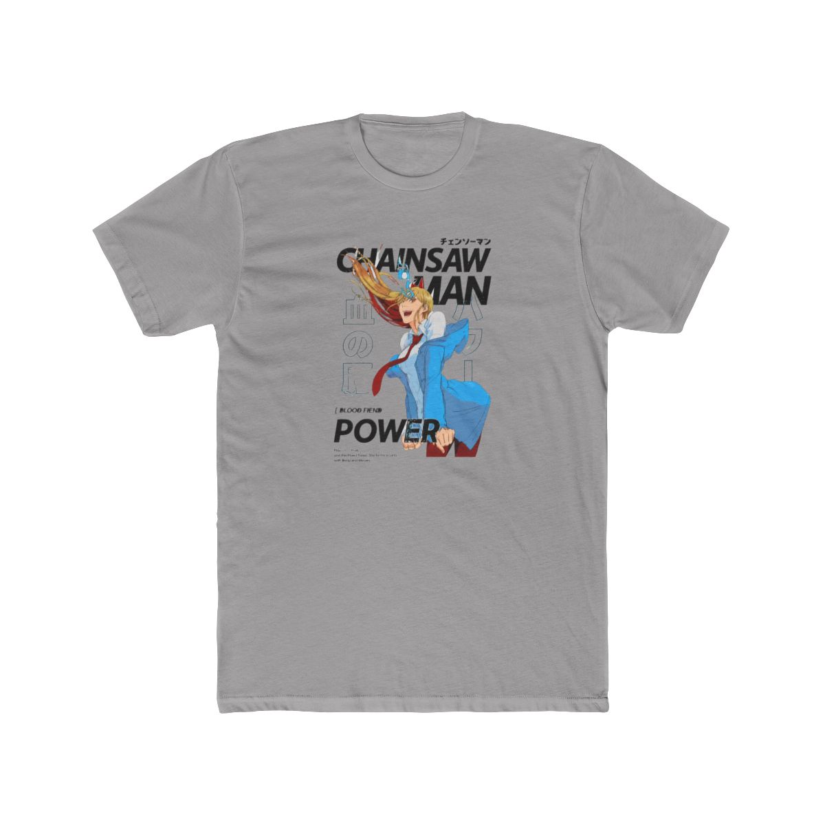 Chainsaw Man Power Magazine Cover T Shirt