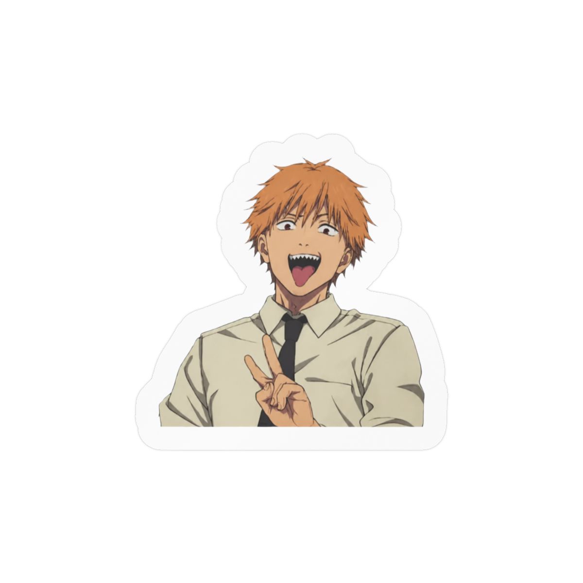 Chainsaw Man Denji Lenticular Car Decal