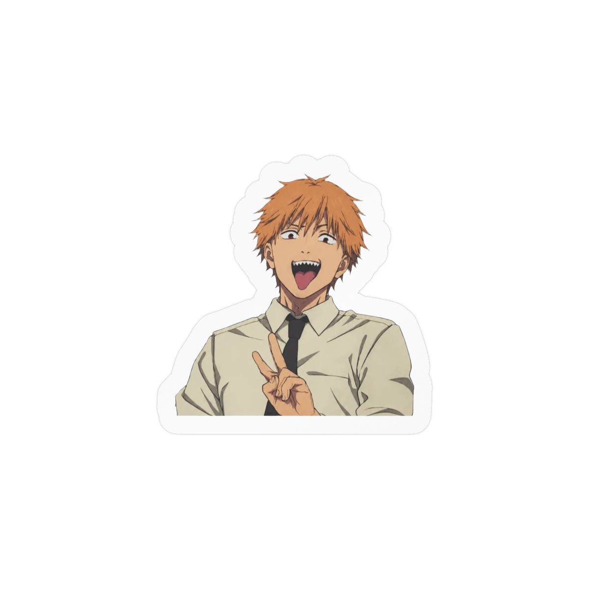 Chainsaw Man Denji Lenticular Car Decal - alternate angle 1, merchandise