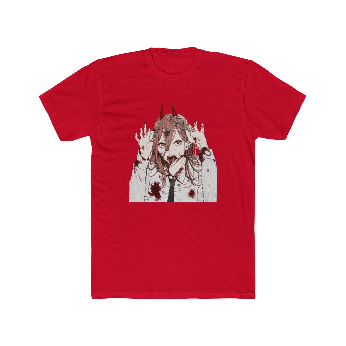 Chainsaw Man Power Accessories Splatter Wash T Shirt - alternate angle 4, merchandise