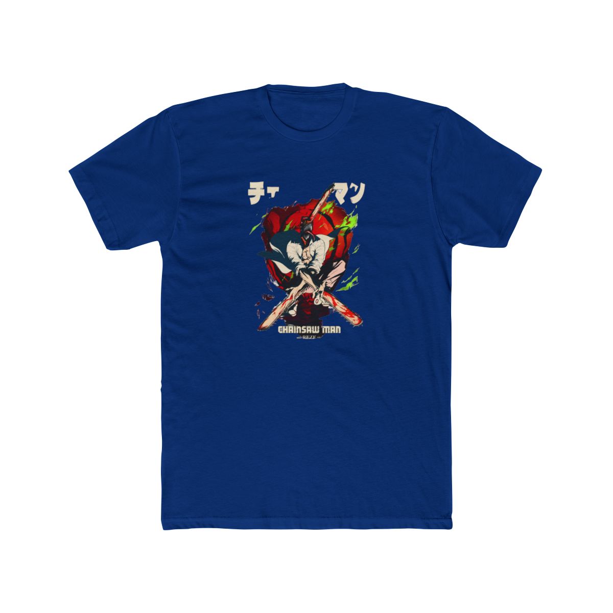 Chainsaw Man Reze Cover Short Sleeve T Shirt - Black - alternate angle 3, merchandise